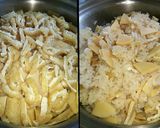 ★メモ★鍋で浸漬0分･筍ご飯１～３合分★作り方6写真