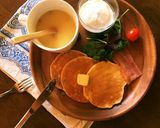 ＊今日の朝食も絶品パンケーキ＊作り方6写真