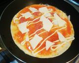 簡単！！明太チーズ餅のオープンオムレツ作り方7写真