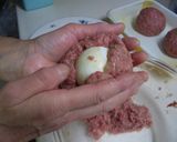 子供の大好きなメニュー　スコッチエッグ作り方3写真