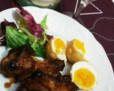 余った煮汁で手羽元&煮卵作り方3写真