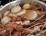 簡単おでん 味噌おでんと関東煮一緒に！作り方1写真