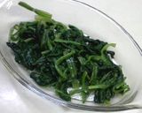 ほうれん草と卵の簡単グラタン作り方1写真