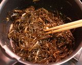 刻み昆布のにんにく生姜炒め作り方2写真