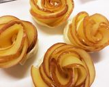 【おうちcafe】薔薇のアップルパイ作り方6写真