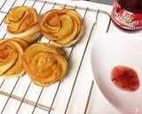 【おうちcafe】薔薇のアップルパイ作り方7写真