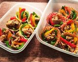 ピーマンと豚肉のオイスター炒め作り方5写真