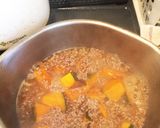 かぼちゃのそぼろ煮作り方3写真