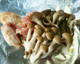 深島みそで鶏肉のホイル焼き作り方3写真