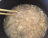 卵ふわふわ！しいたけの風味香る中華スープ作り方5写真