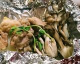 深島みそで鶏肉のホイル焼き作り方6写真