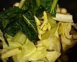 王将餃子のキムチとキャベツ煮込み作り方4写真
