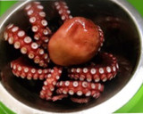 タコマヨ（タコのマヨネーズ和え）☆作り方1写真