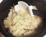 炊飯器で簡単＊明太子クリームオムライス作り方3写真