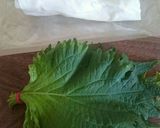 長期保存！大葉の醤油漬け作り方1写真