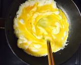 炊飯器で簡単＊明太子クリームオムライス作り方8写真
