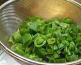捨てないで！ネギの青い所だけミルクスープ作り方1写真
