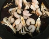 揚げない！エビと舞茸の天とじ丼作り方1写真