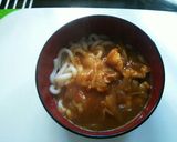 シンプルなカレーうどんです。作り方9写真