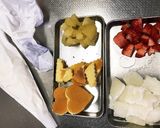 求肥とホットケーキ入りのパフェ作り方6写真