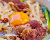 とろっとろ牛スジすき焼き丼っ！！作り方6写真