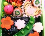 必勝!!合格弁当♪キャラ弁✱作り方9写真