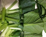 イカゲソと小松菜と大根の肝醤油炒め作り方5写真