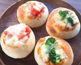 冷蔵発酵☆翌朝ふわふわピザパン♡作り方9写真