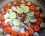 大根と揚げ餅の美味しいお鍋★作り方3写真