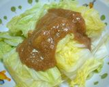 ごまみそーすＤＥ温野菜♪作り方4写真