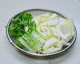 水菜と白菜の柚子びたし作り方1写真