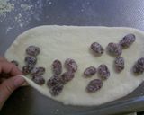 柿酵母で甘納豆入りパン作り方7写真