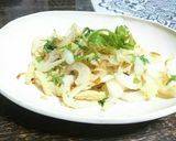 糖質制限 カリカリおあげとエビ☆セロリ作り方5写真