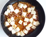 酸菜麻婆豆腐作り方3写真