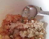もち麦入り鶏団子スープ作り方1写真
