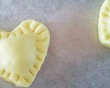 簡単‼サックリ♪ハートチョコパイ❤作り方3写真