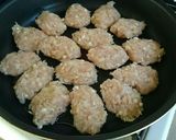 ご飯が進む♡鶏つくね﻿作り方4写真
