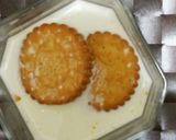 クリームビスケット　焼かない　ケーキ作り方2写真