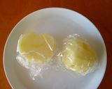 じゃが芋とほうれん草、ミルクスープ。作り方1写真
