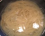 たっぷりにんにく入り和風パスタ作り方1写真