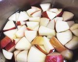 【作り置き】簡単 りんご煮作り方1写真