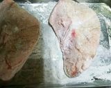 米粉＆オリーブ油で軽やか☆サメのムニエル作り方2写真