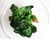 ほうれん草の豆乳ポタージュ作り方1写真