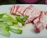 塩蔵昆布(若しくはわかめ)の豚バラ炒め作り方2写真