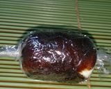 干し柿のクリチ巻き作り方4写真