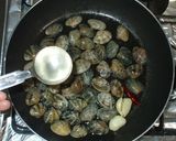 基本のアサリのワイン蒸し♪簡単酒蒸し作り方6写真