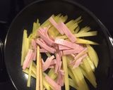 お弁当にも★じゃがいもとハムのカレー炒め作り方2写真