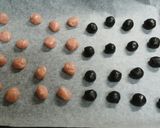スノーボール♡ブラックココアといちご作り方6写真