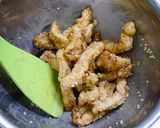 簡単！鶏カラの胡麻和え作り方4写真
