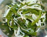 ☆茎わかめともやしの和えもの☆作り方5写真